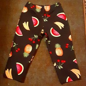 Vintage styled fruit pants